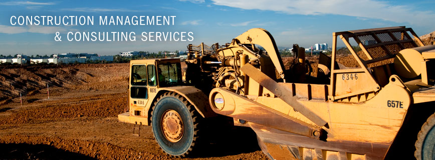 Construction Management & Consulting Services, an earth mover